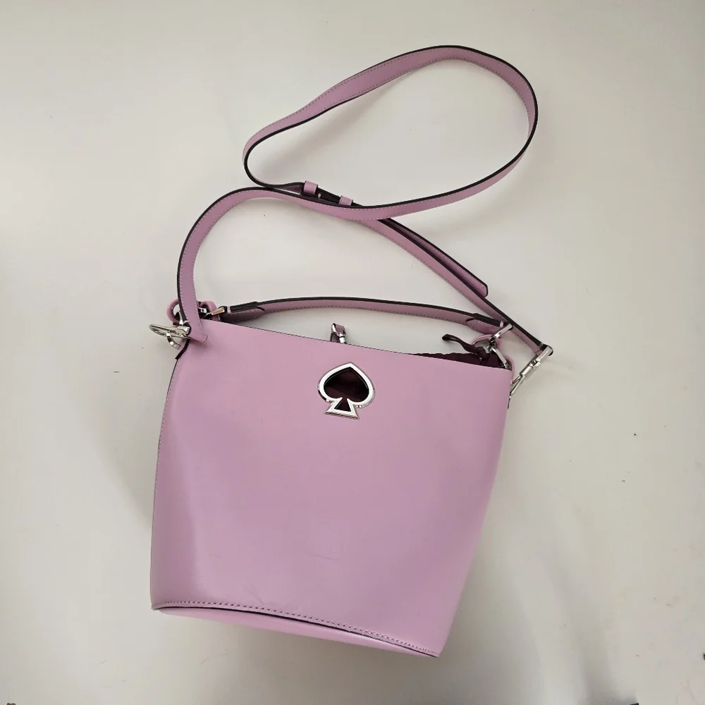 Kate Spade Suzy Suede Small Sweet Pea Bucket Bag
